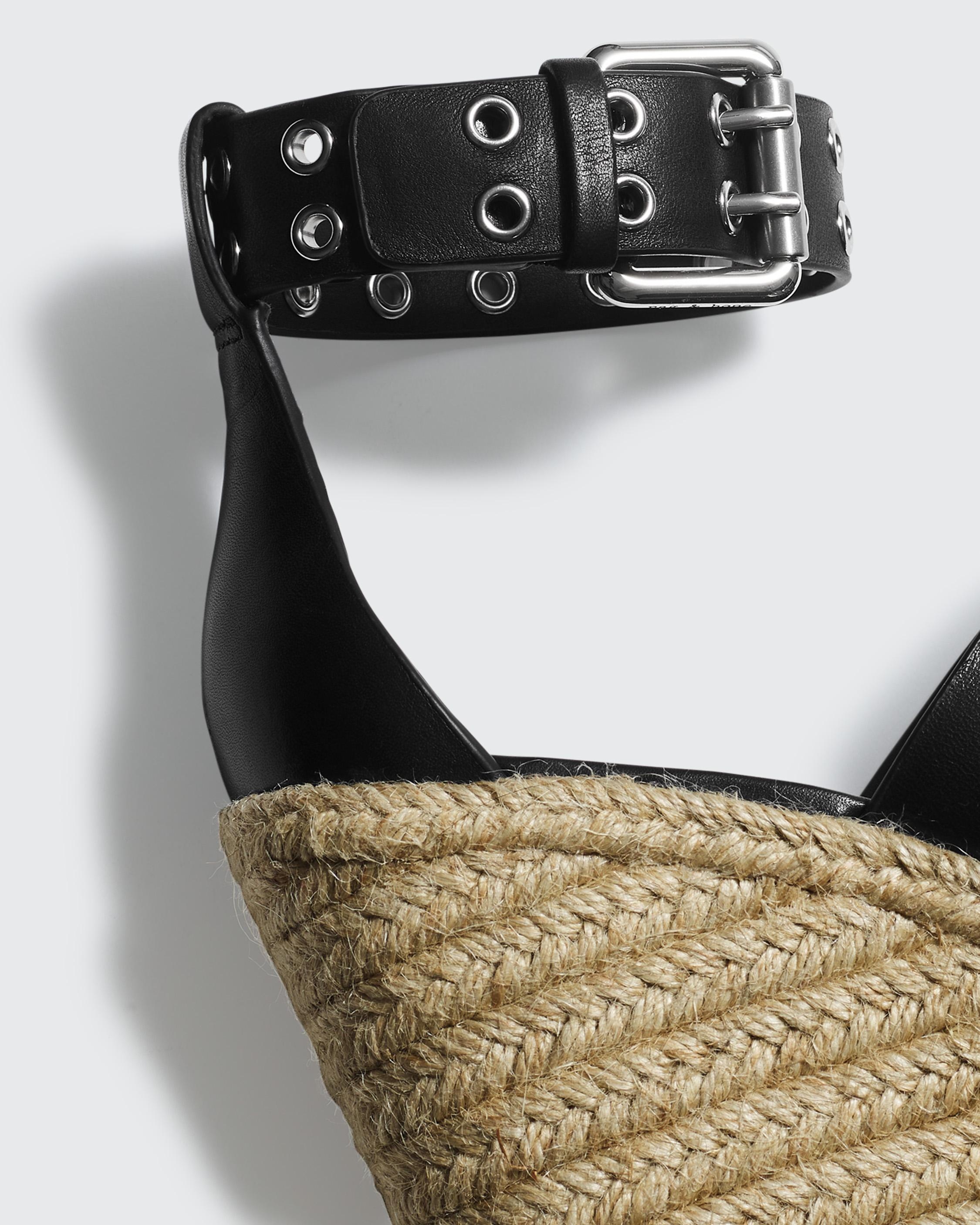 Anteros Espadrille Wedge - Leather
Heeled Sandal - 7