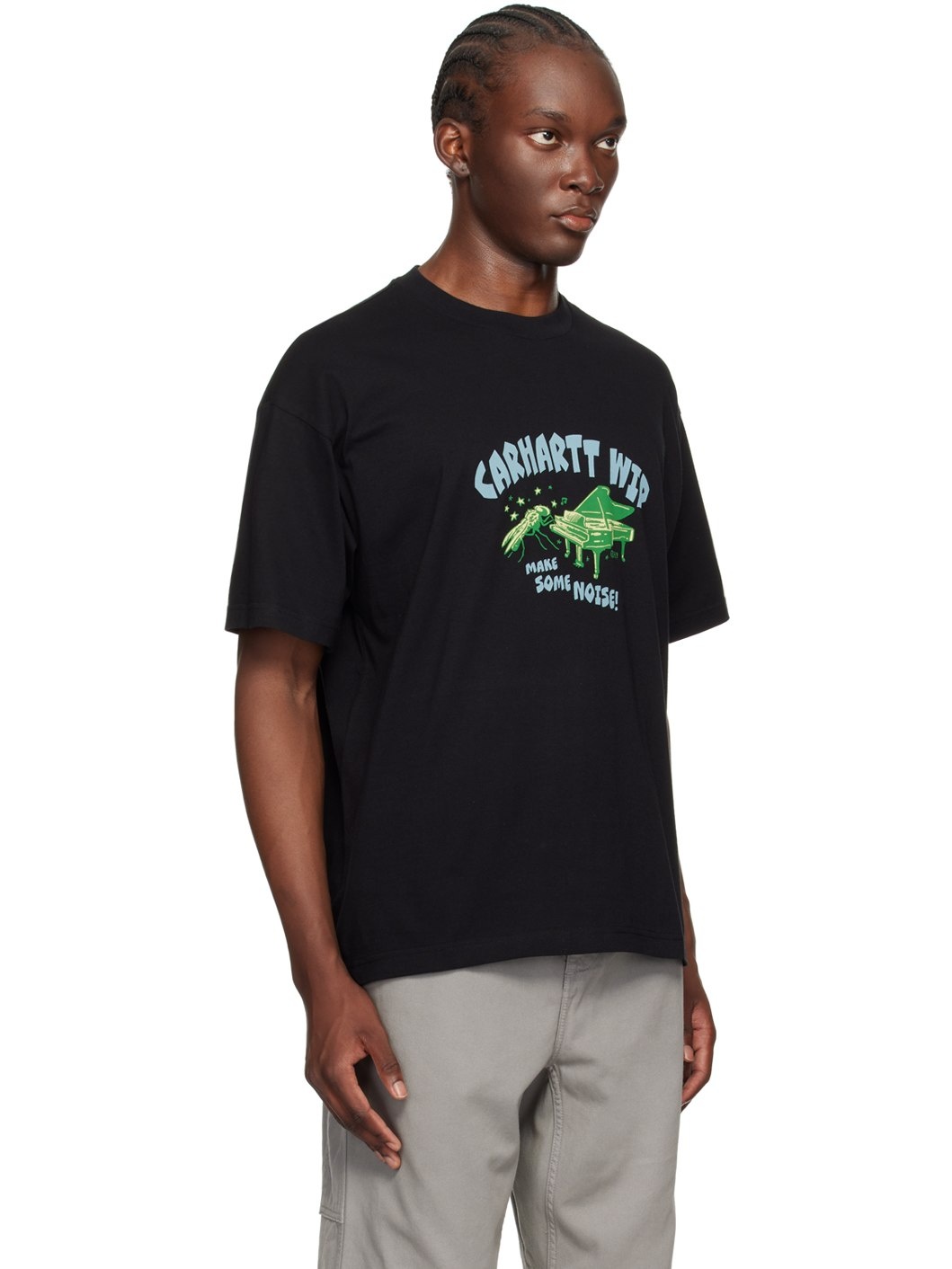Black Noisy T-Shirt - 2