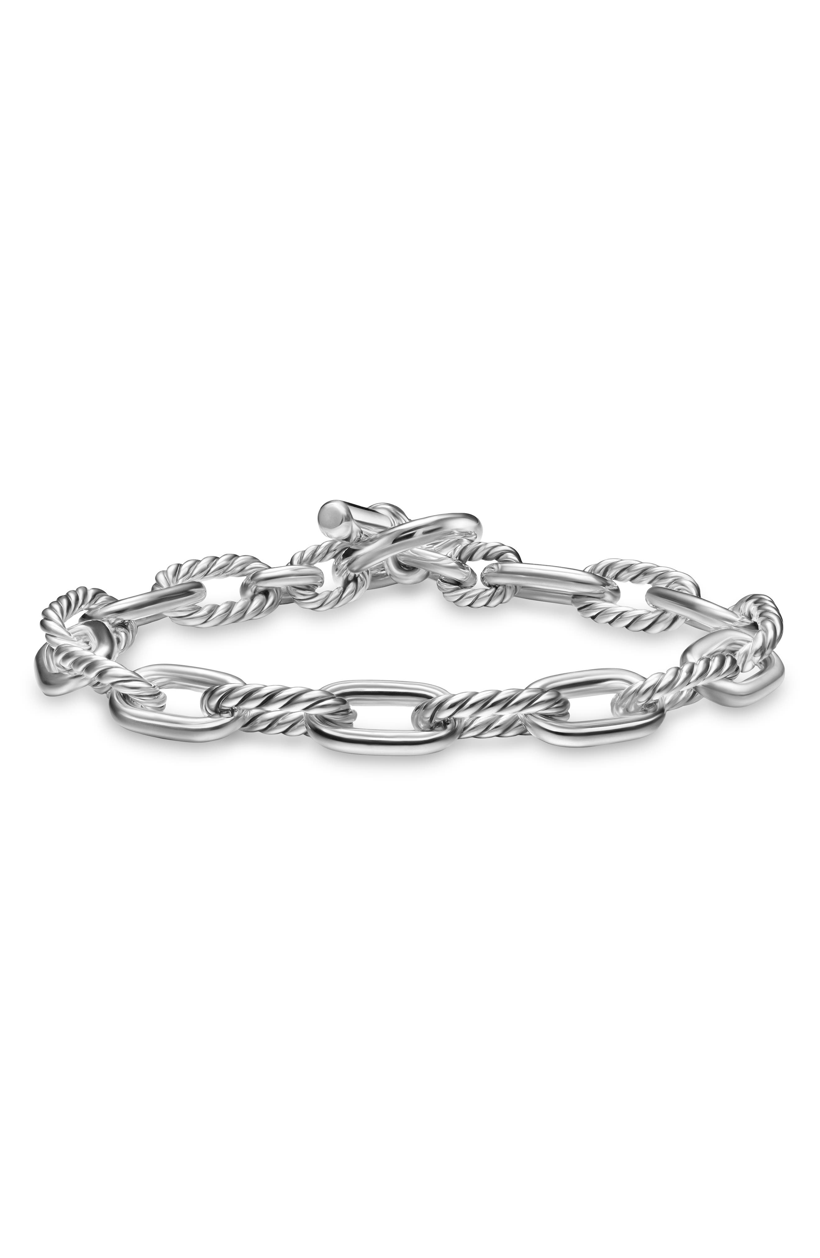 David Yurman DY Madison® Toggle Chain Bracelet in Sterling Silver at Nordstrom - 3