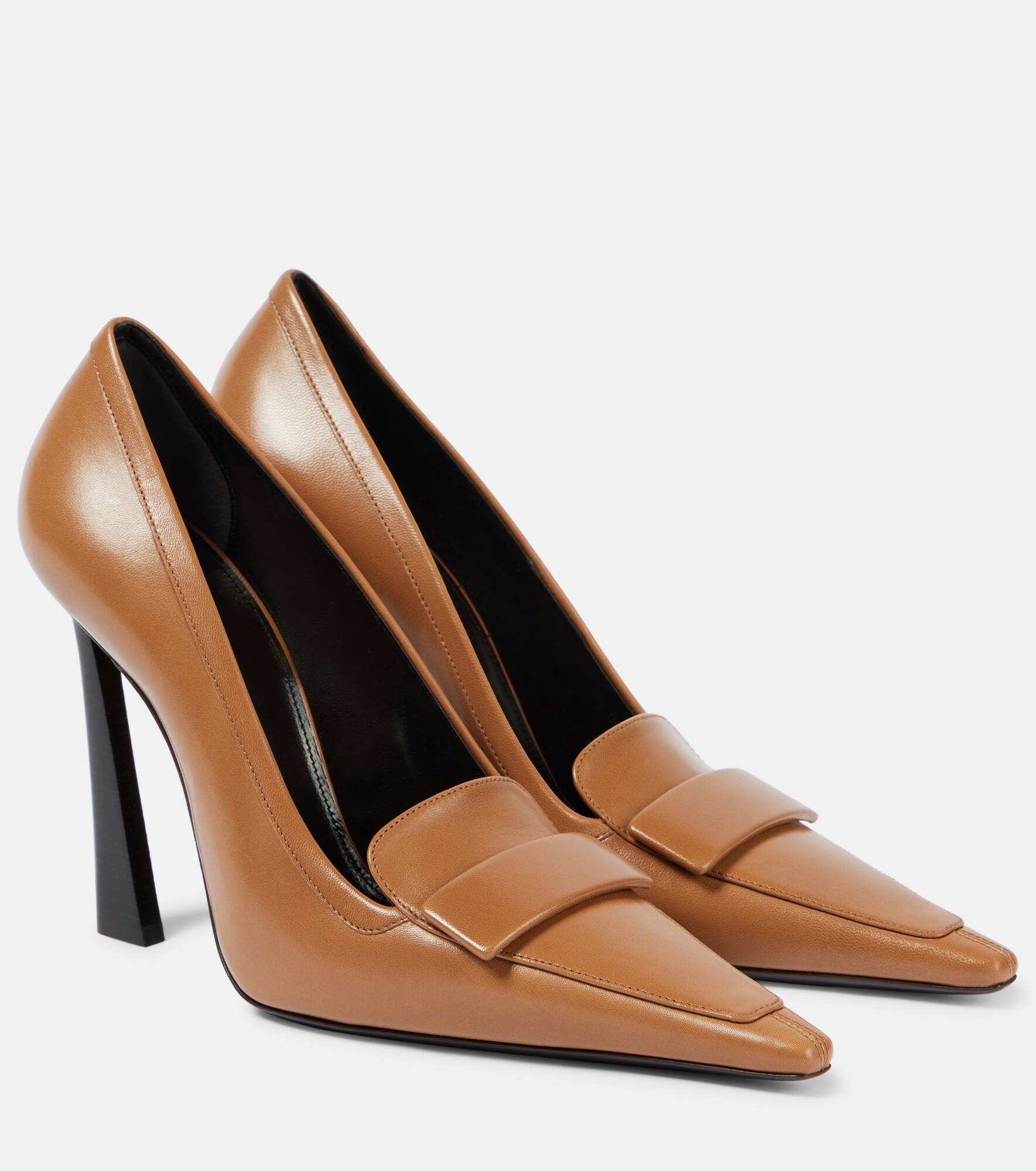 D'Orsay 110 leather pumps - 1