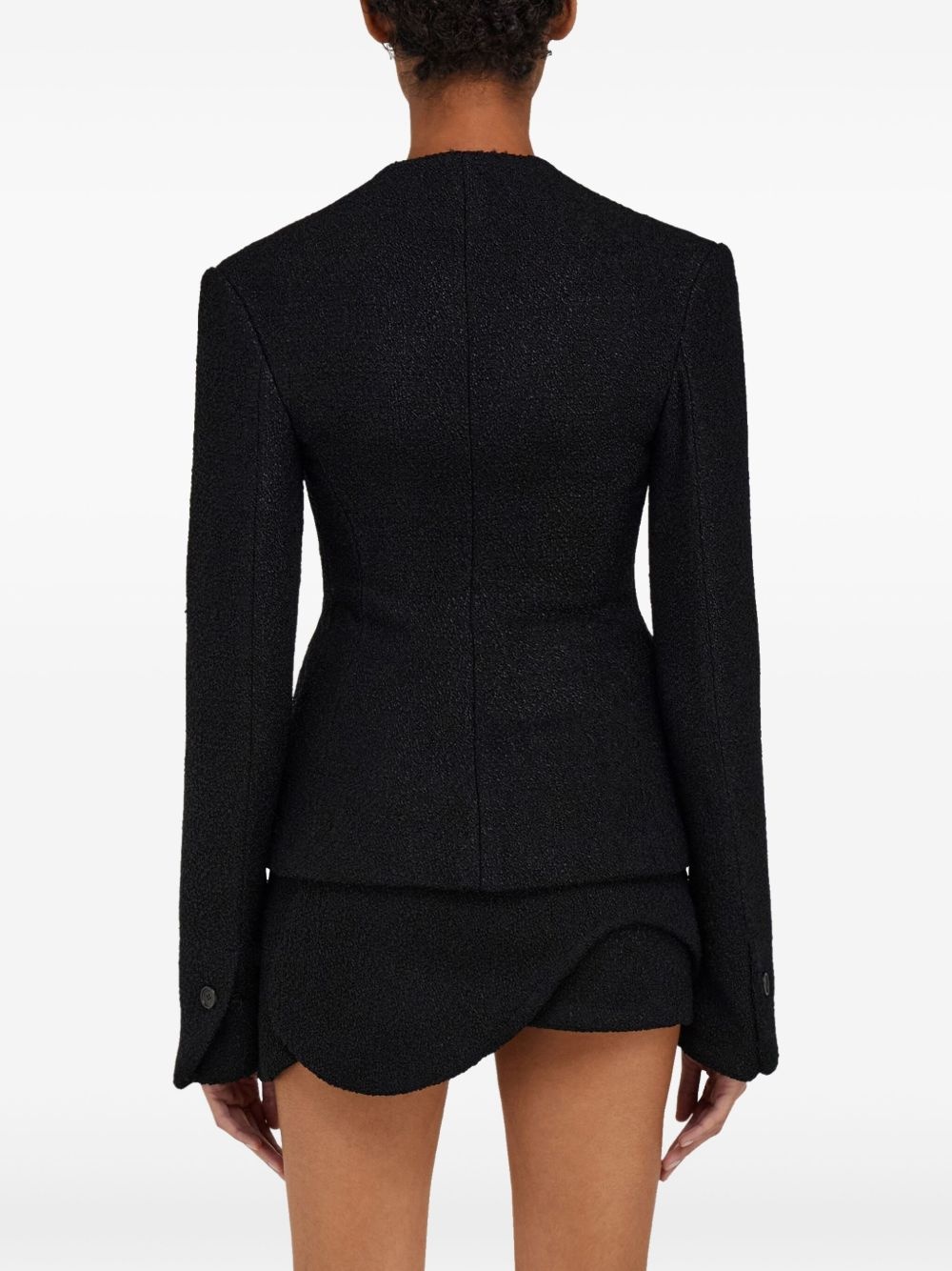 single-breasted blazer - 4