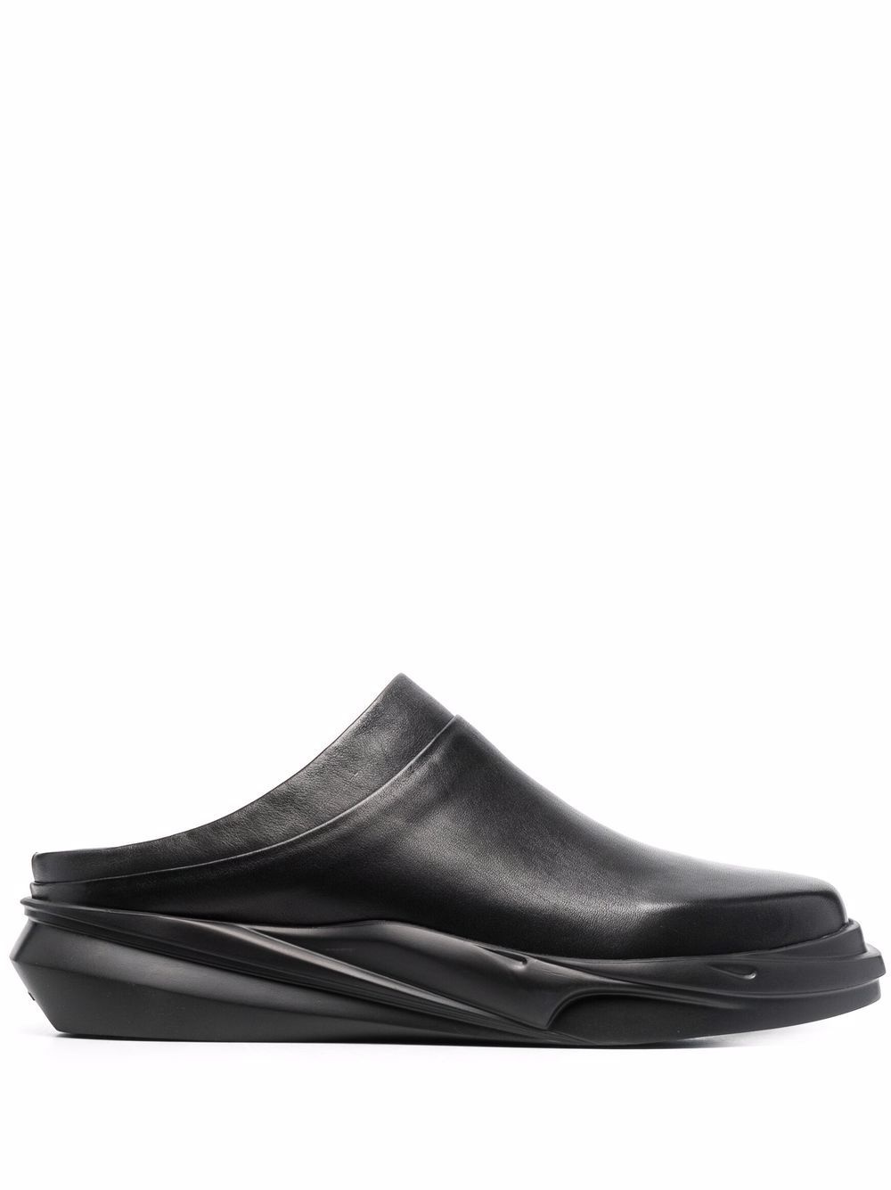 Mono leather mules - 1