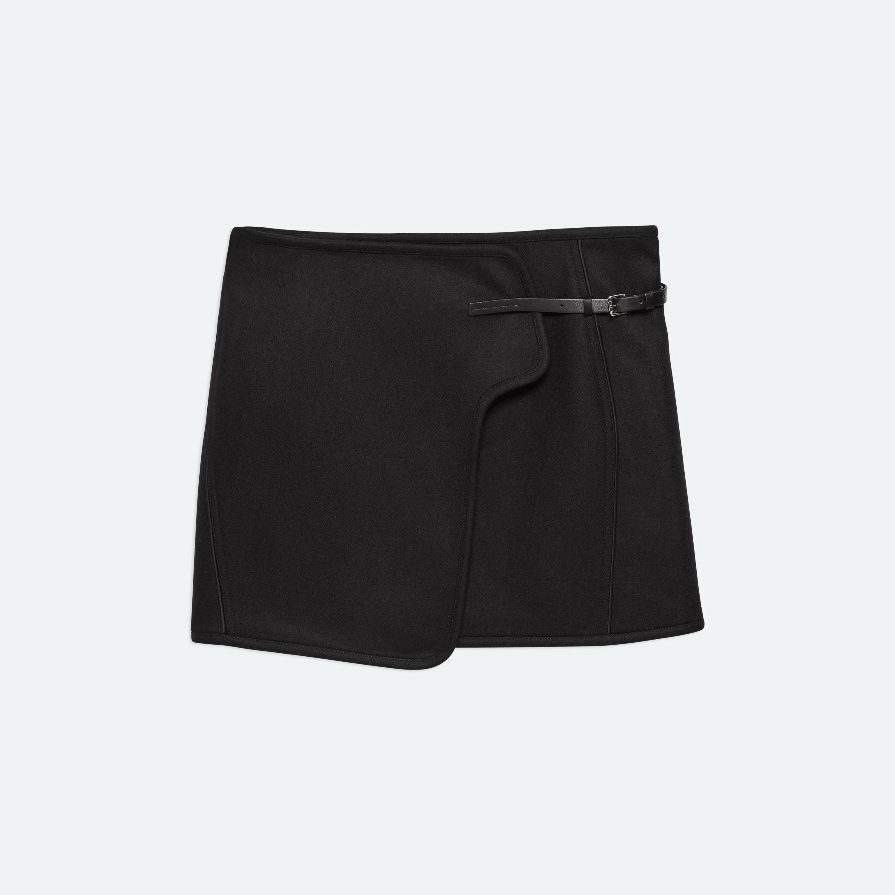 SADDLE MINI SKIRT - 1