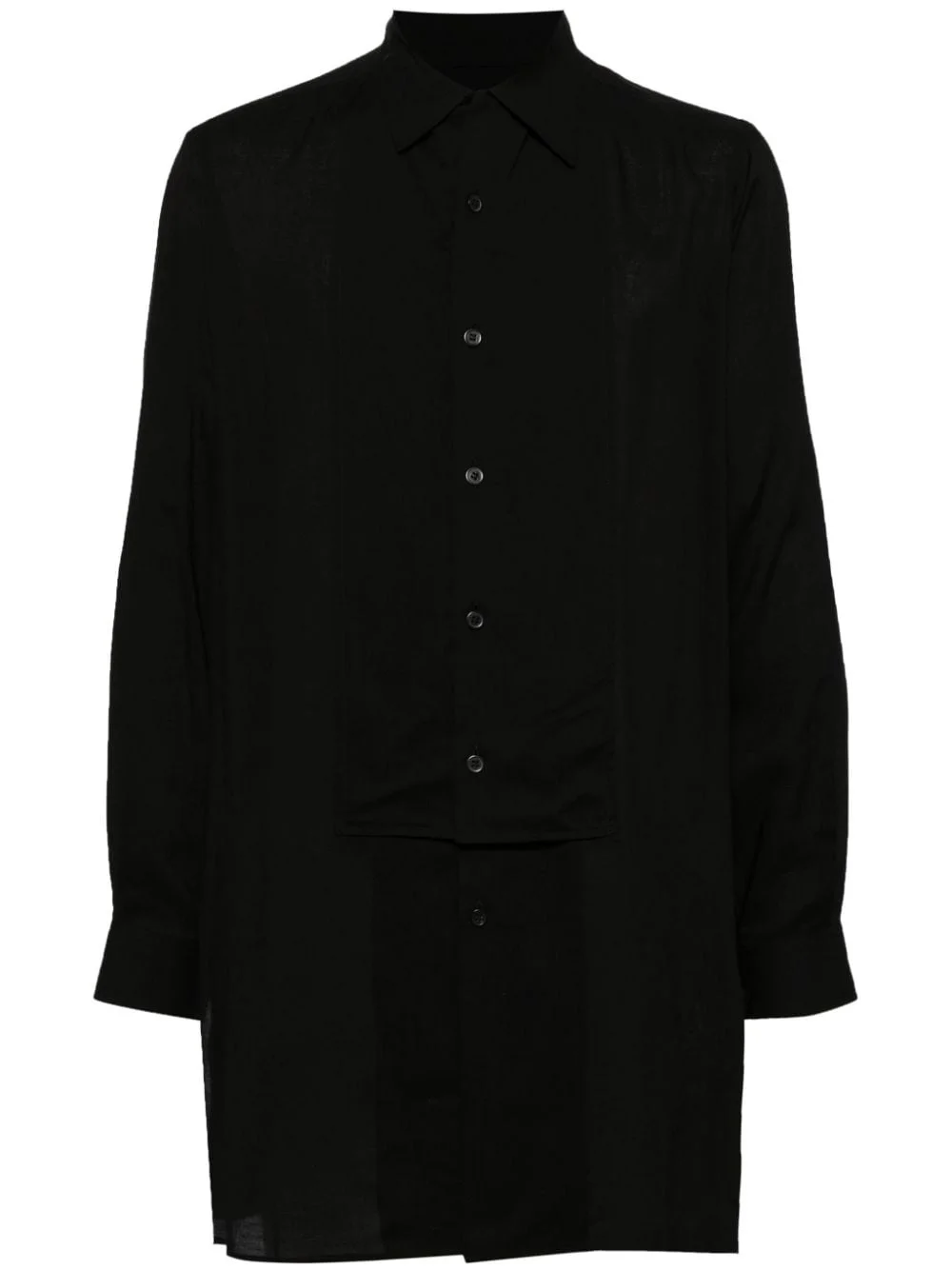 double front placket shirt - 1