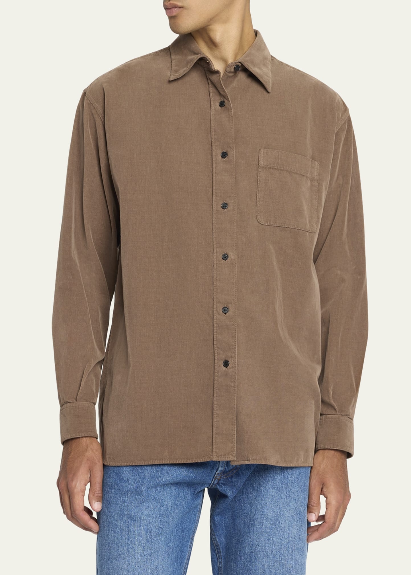 Men's Lancaster Corduroy Sport Shirt - 4