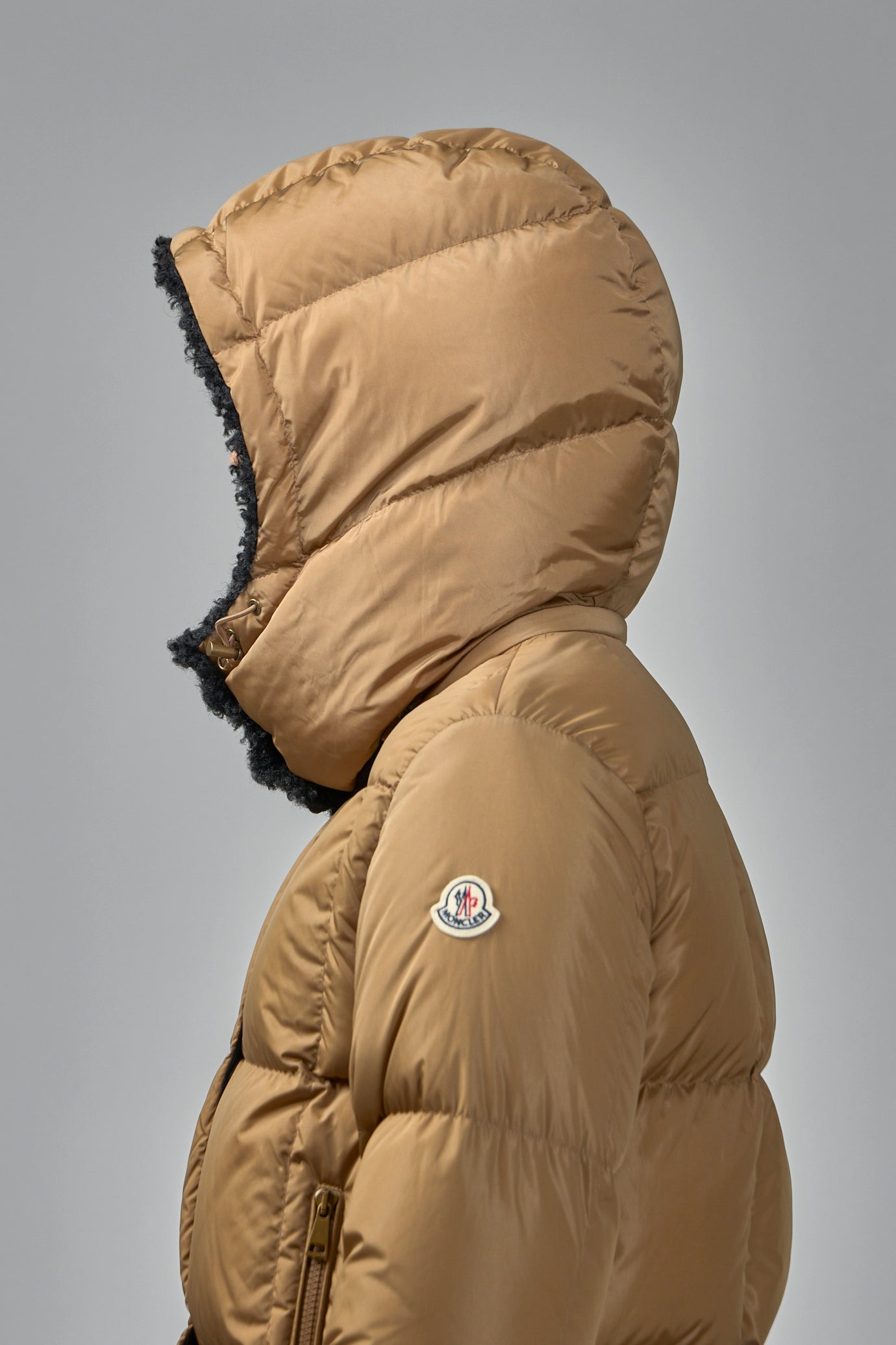 Castelnou Square-Quilted Hooded Short Down Jacket - 6