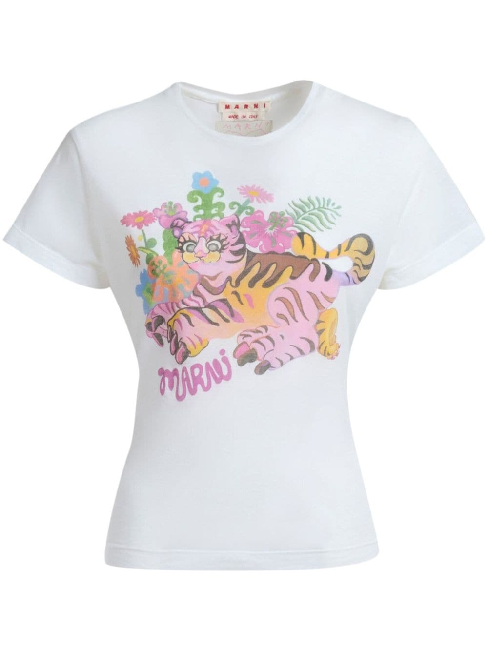 graphic-print cotton T-shirt - 1