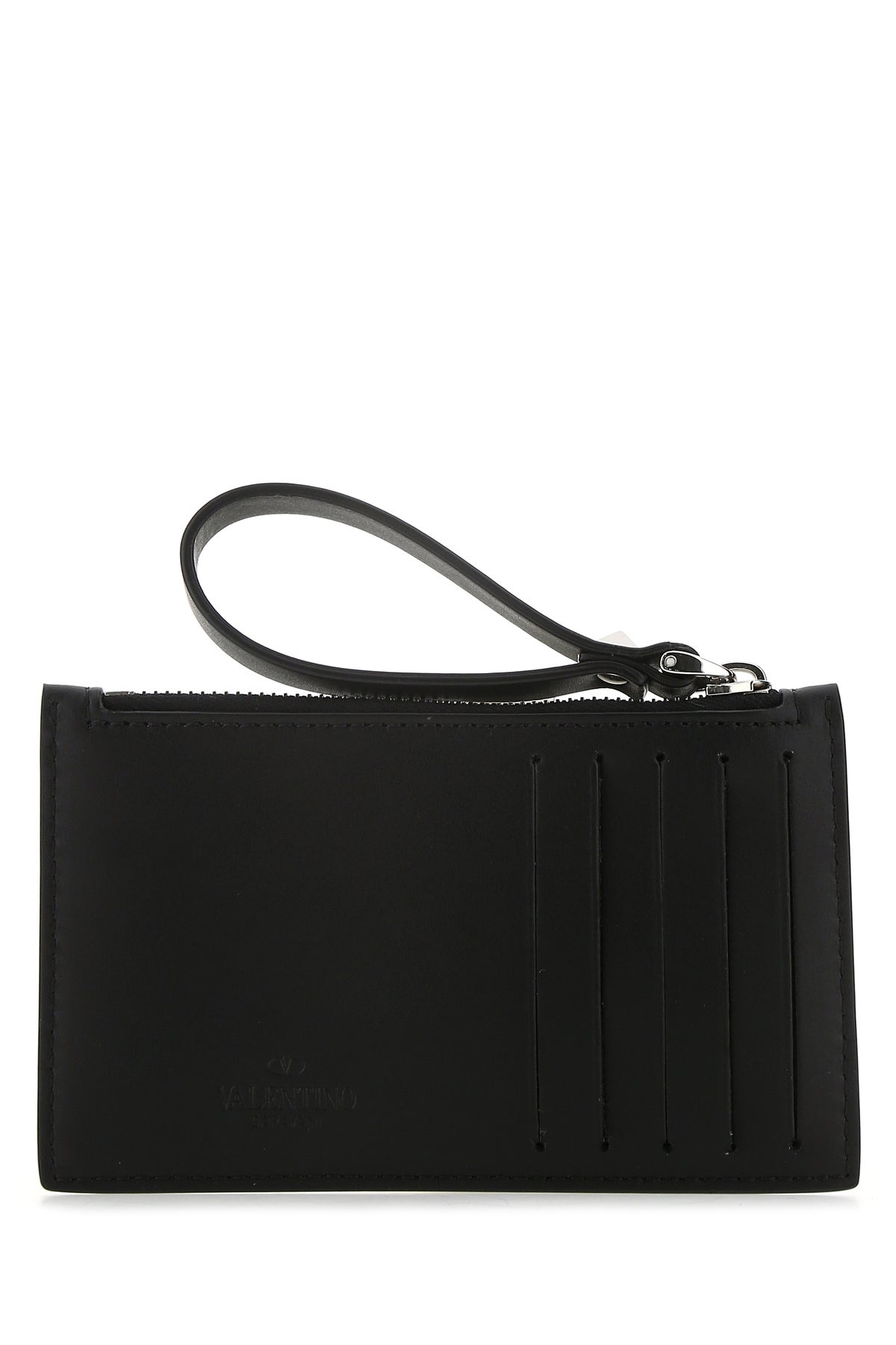 Black leather card holder - 3