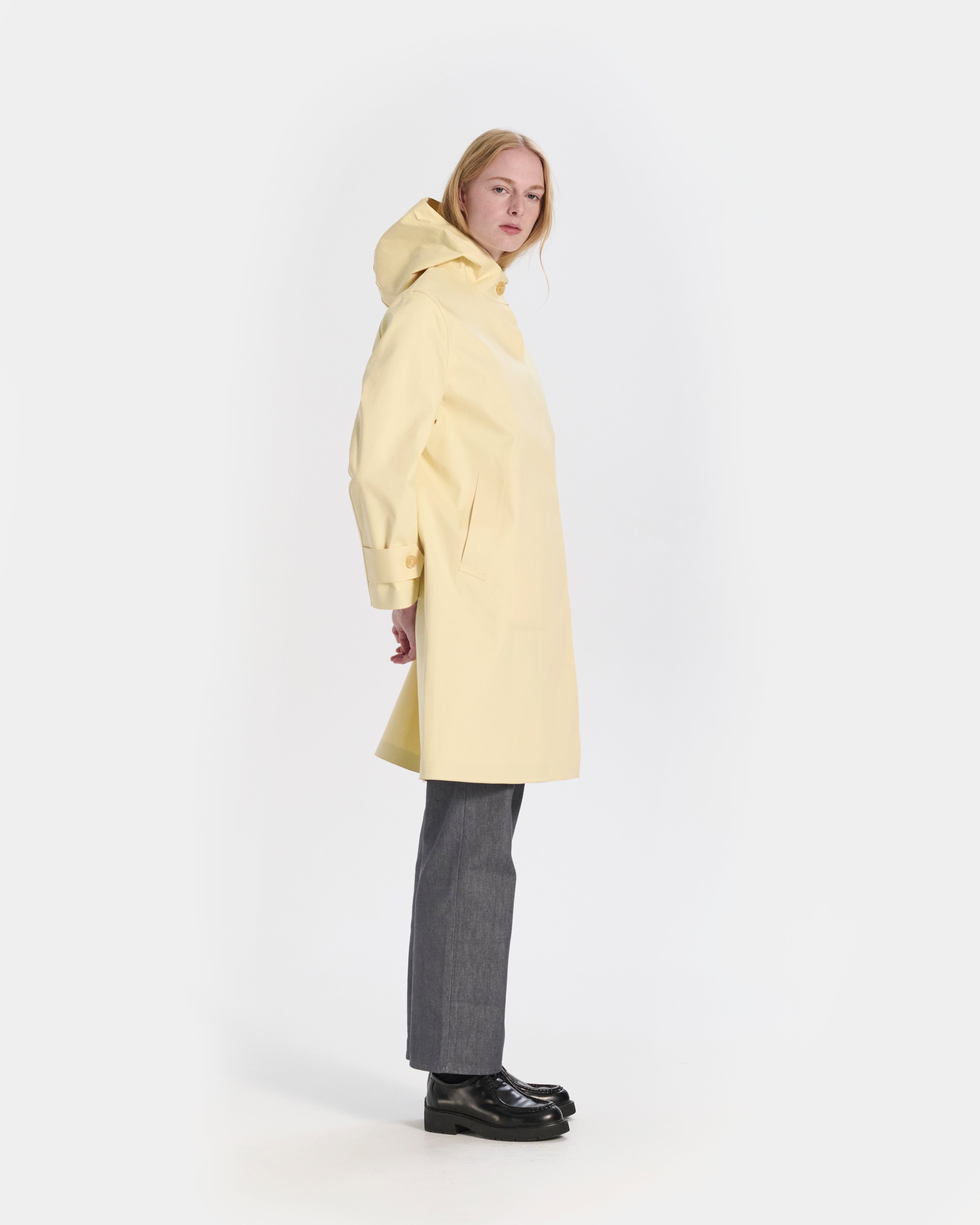 Watten Rubberised Hooded 3/4 Length Coat - 6