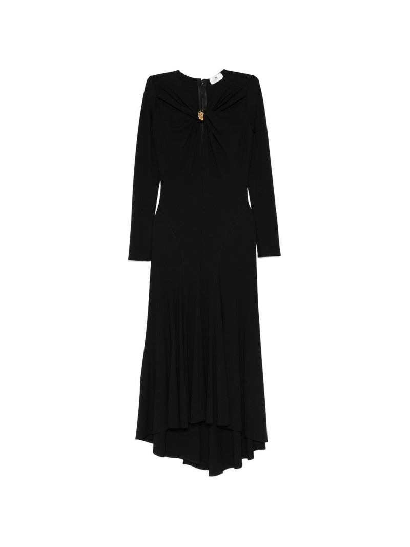 long-sleeve midi dress 1