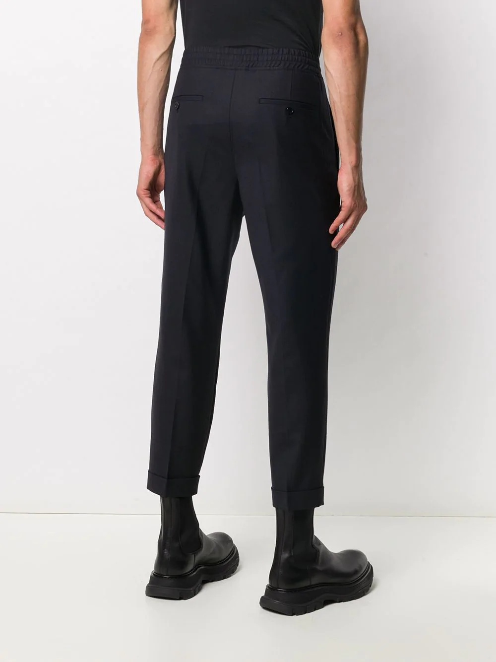 straight-leg trousers - 4