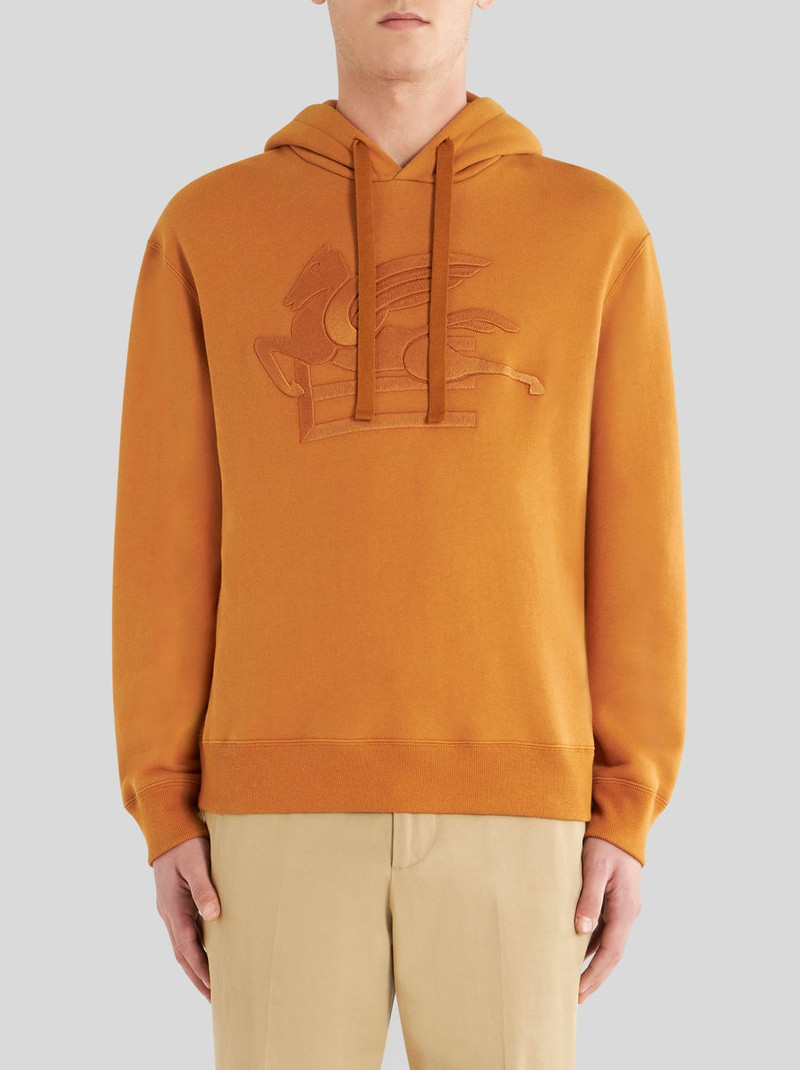 Etro HOODED SWEATSHIRT WITH LOGO outlook