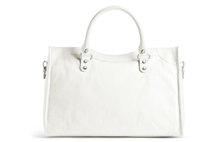 (WMNS) Balenciaga Le City Medium Bag 'White' 7977862AA9S9104 - 5