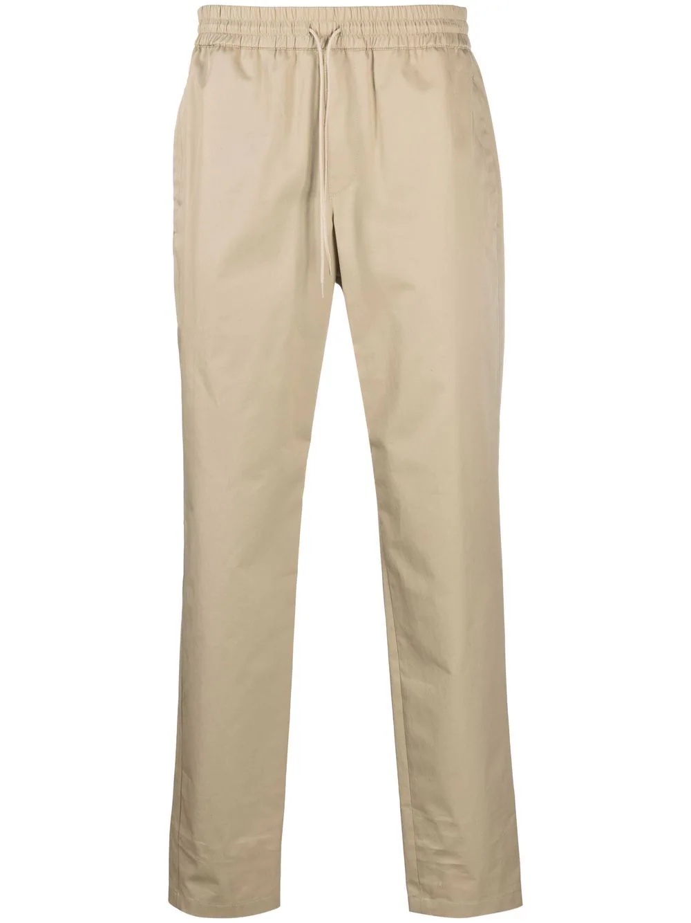 drawstring-waist trousers - 1