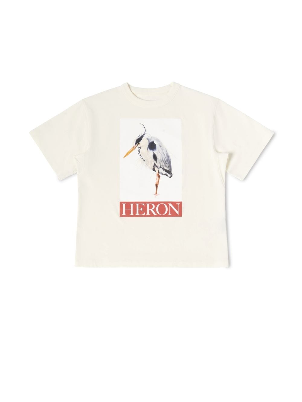 Heron Bird Painted Ss Tee - 1