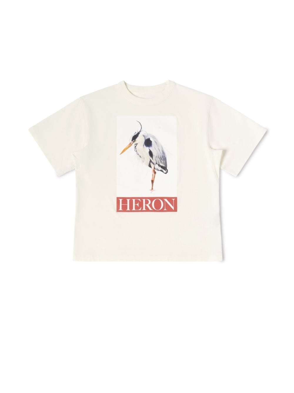 Heron Bird Painted Ss Tee - 1
