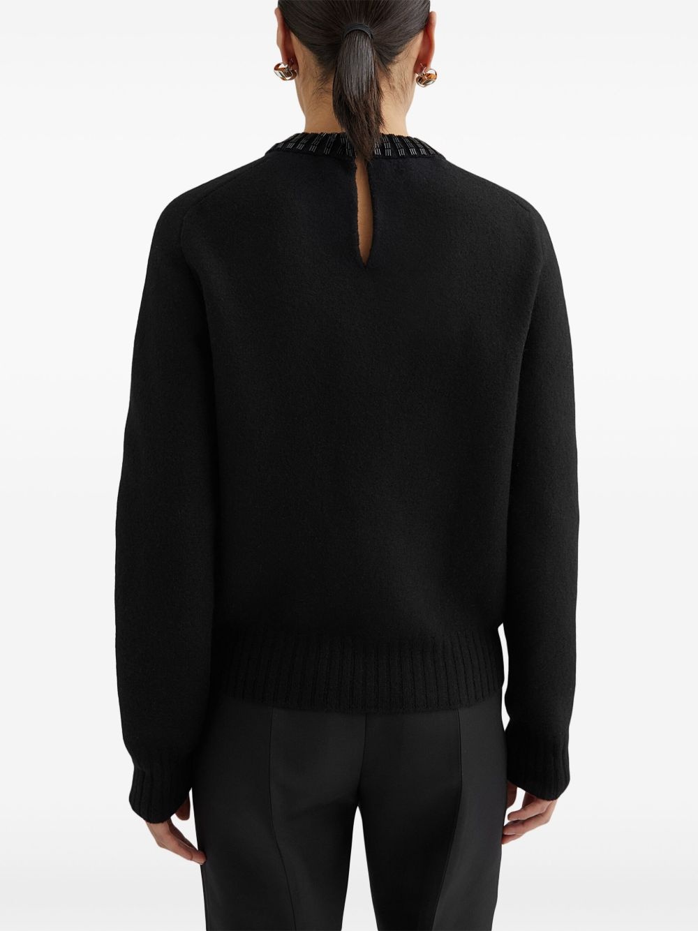 embroidered jumper - 3