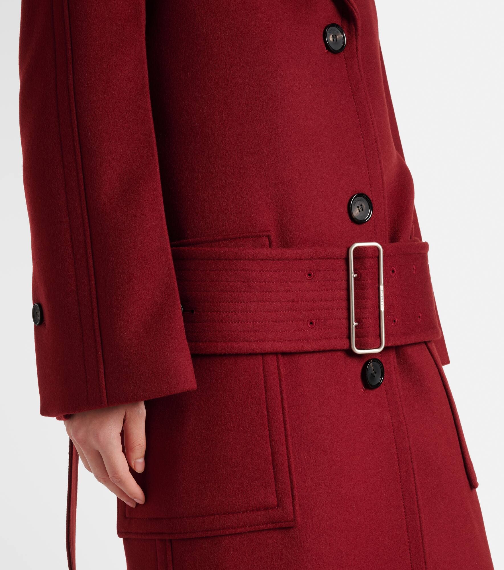 Wool and cashmere coat - 5
