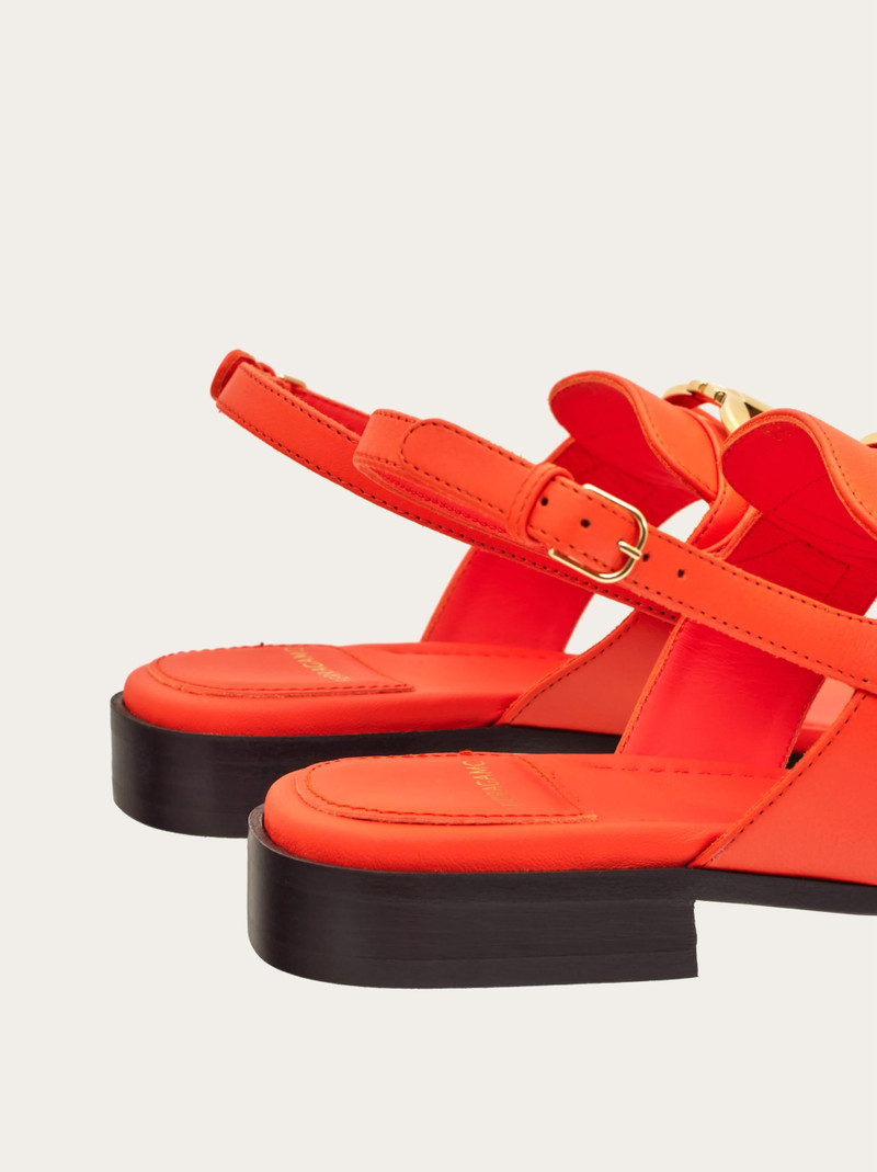 Gancini ornament sandal 4