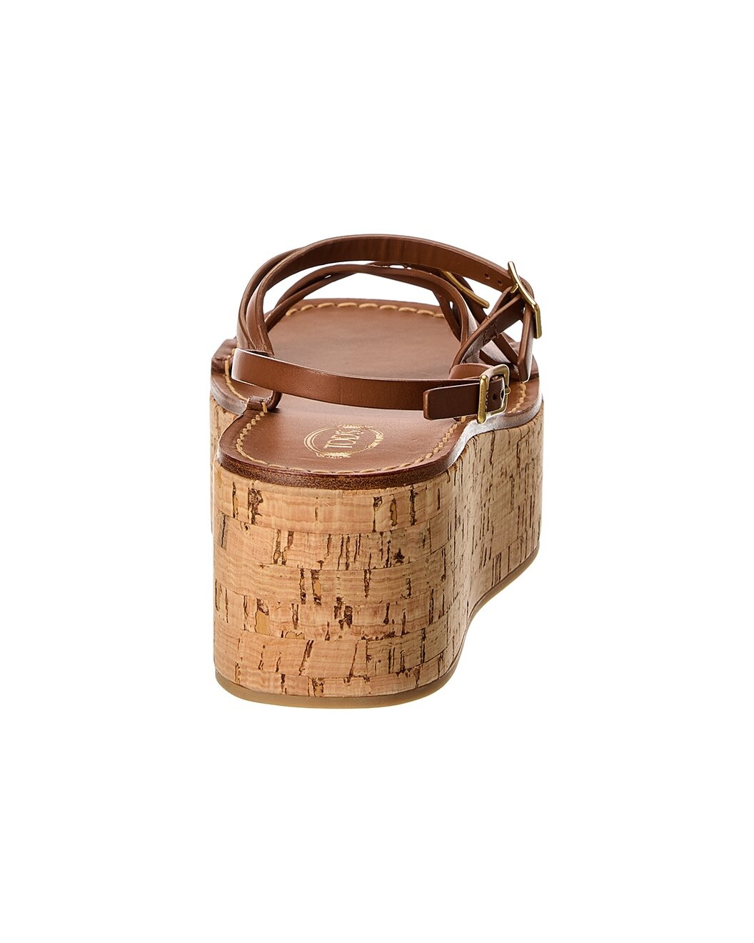 TOD’s Leather Wedge Sandal - 3