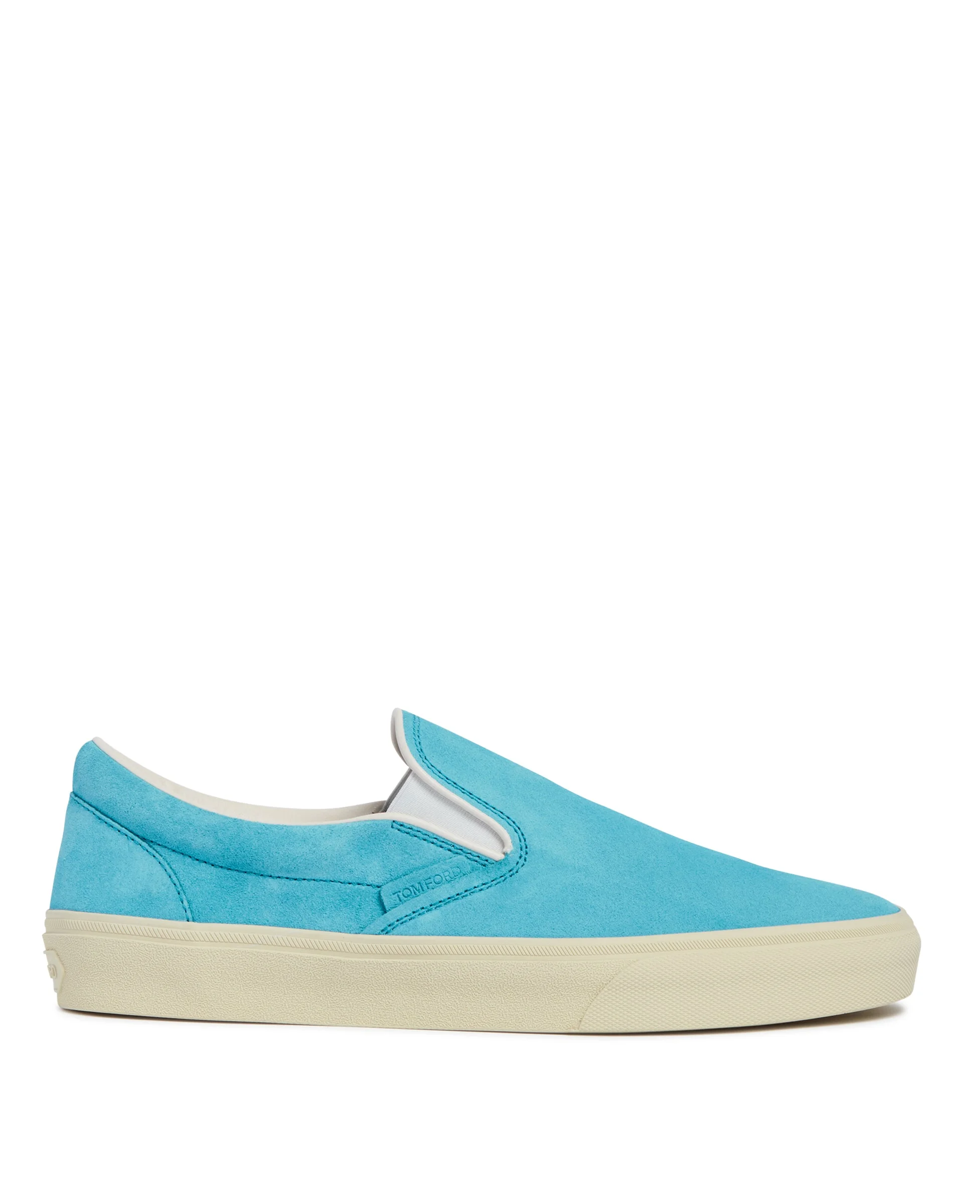 Light Blue Suede Slip-On - 1