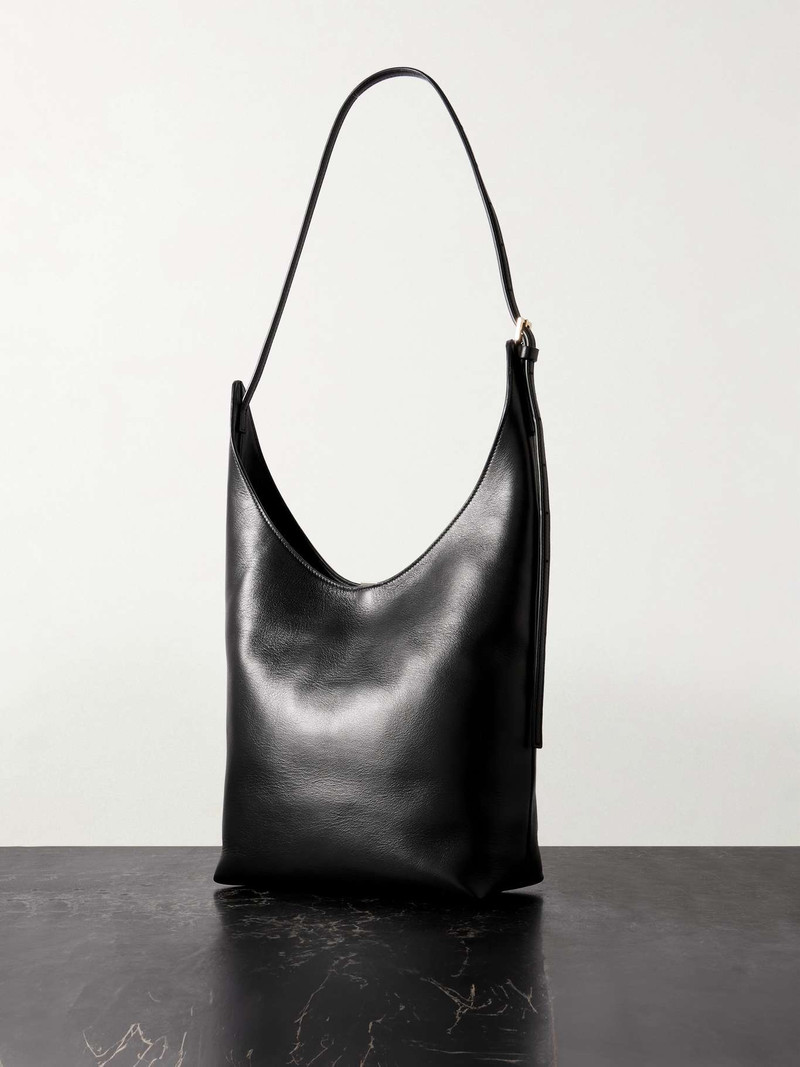 Andrea leather shoulder bag Black 3