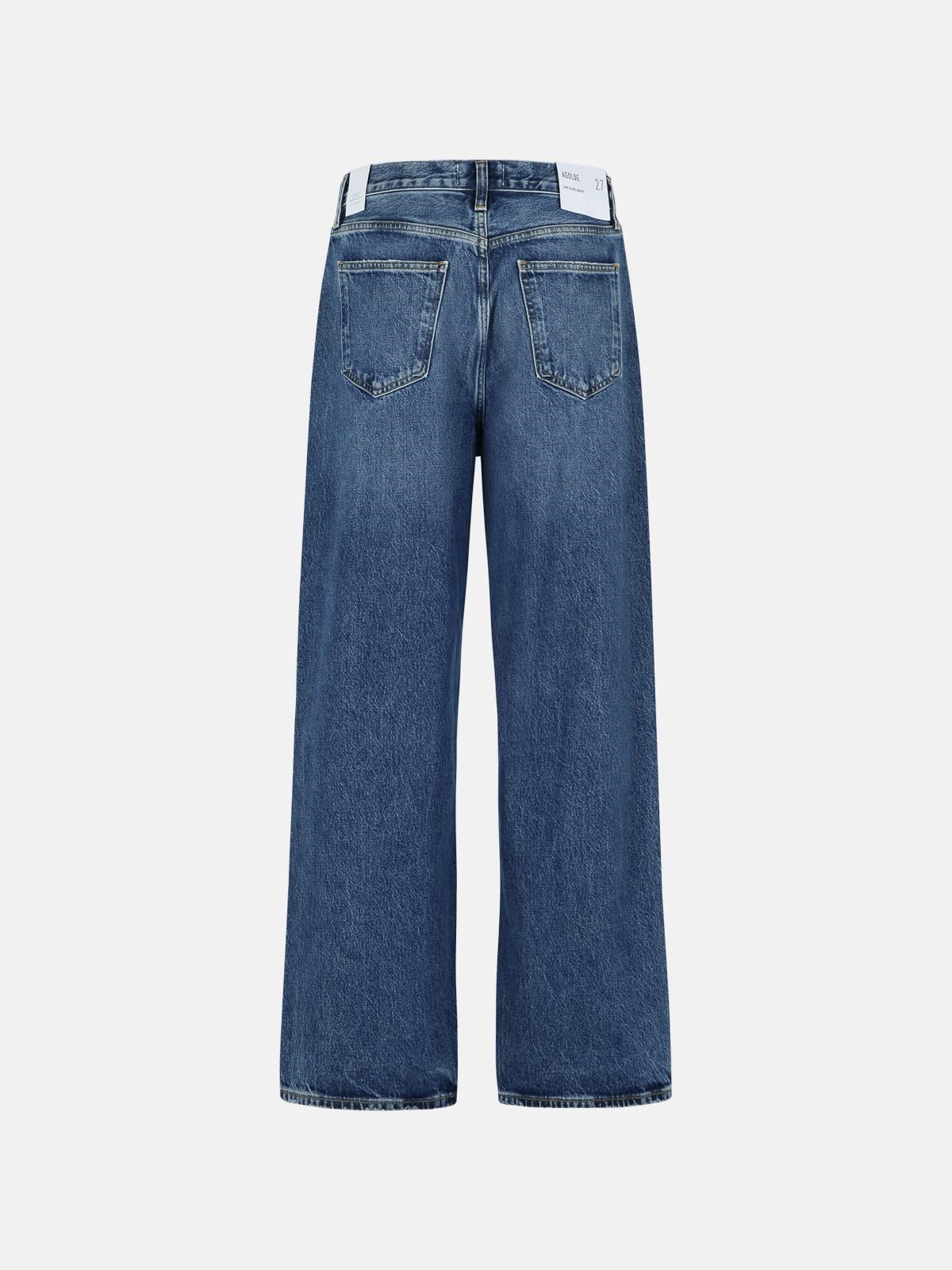 'LOW SLUNG BAGGY IN MISTO COTONE RIGENERATO 'ESSENCE' JEANS - 3