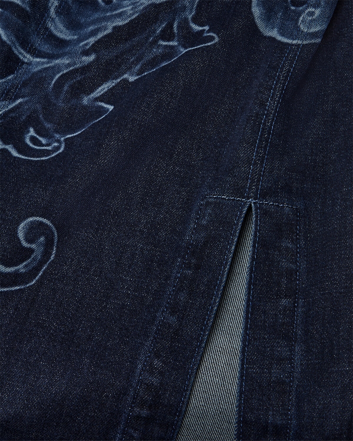 Outline Barocco Denim Long Dress - 5