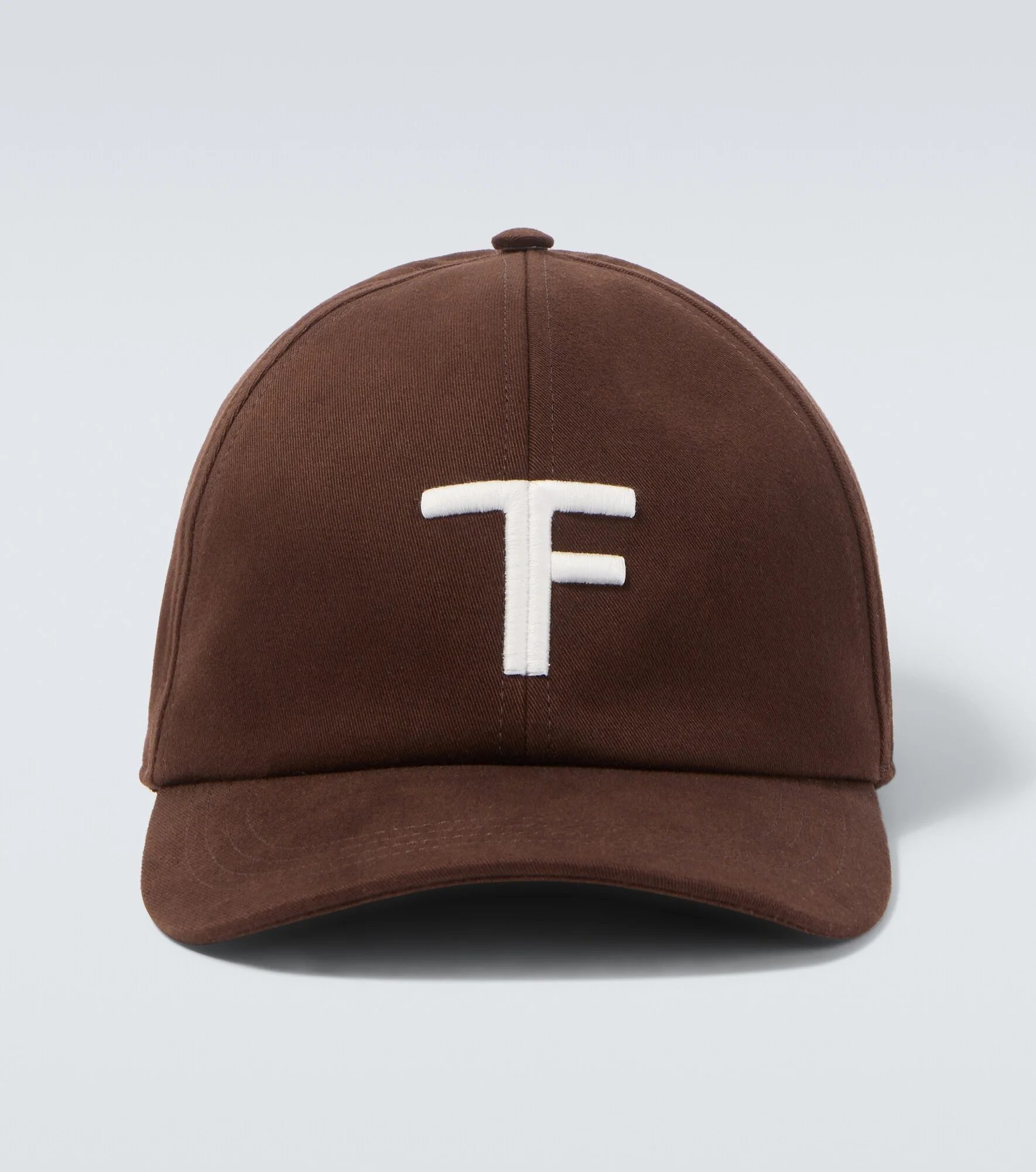 Logo cotton canvas baseball cap - 1