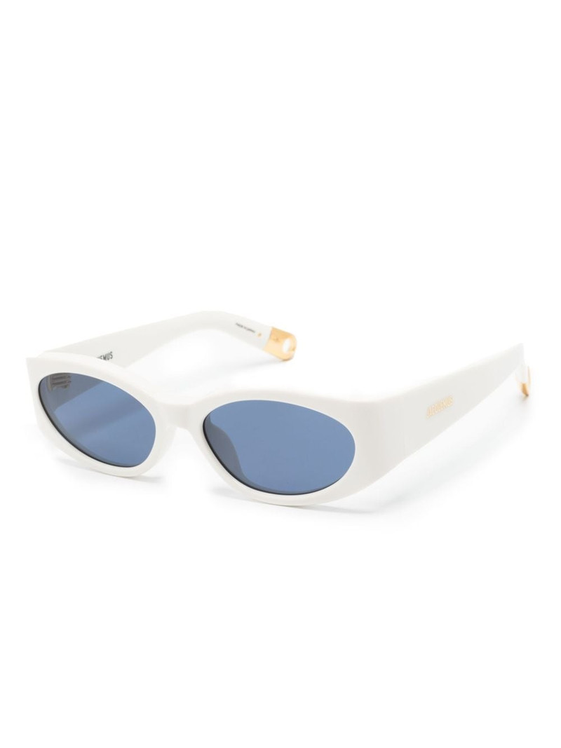 JACQUEMUS Les Lunettes Ovalo oval-frame sunglasses outlook
