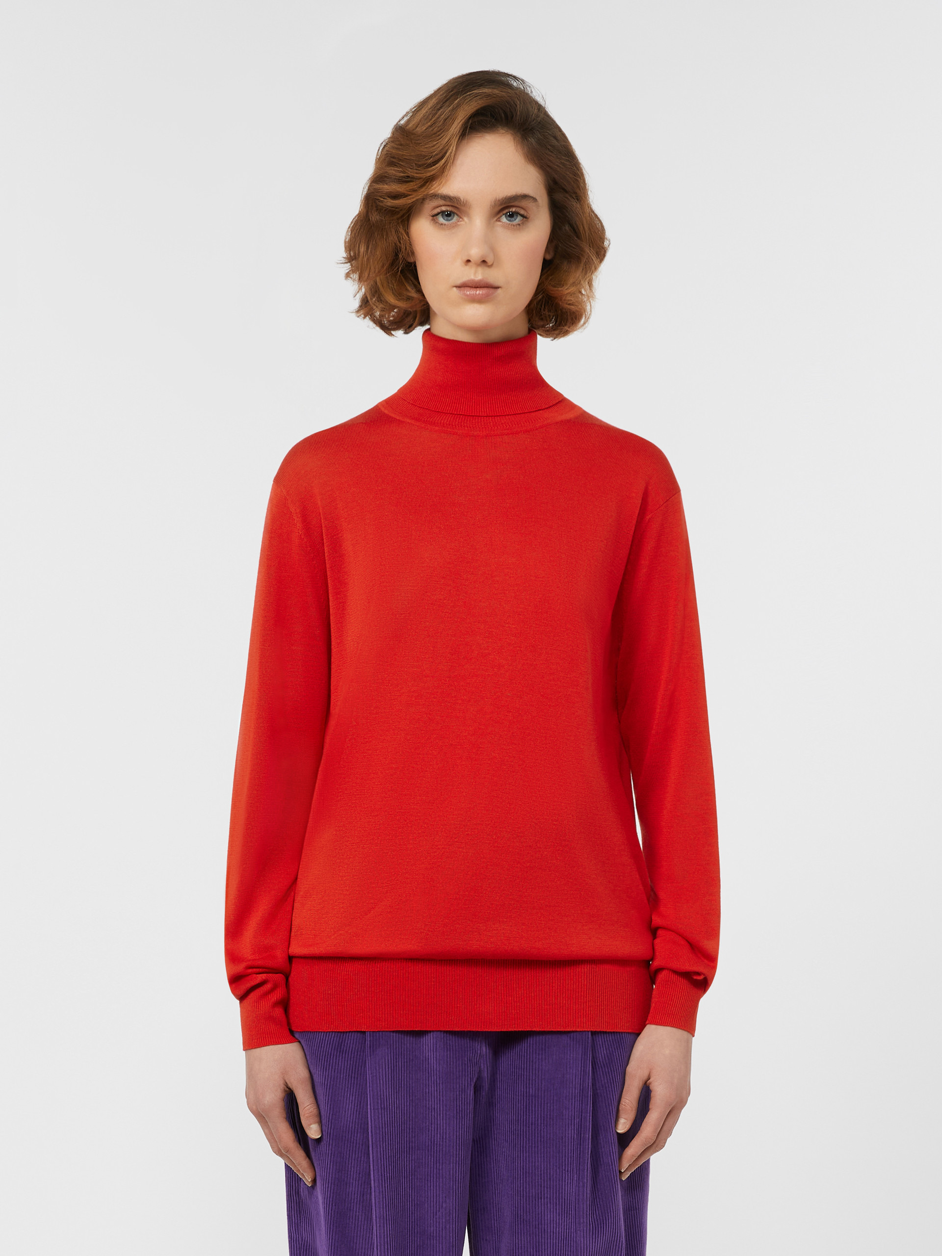 DIRCE Wool and silk yarn turtleneck - 3