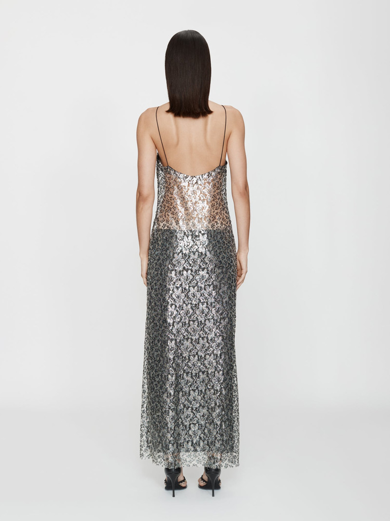 Sequinned Lace Cami Dress 3