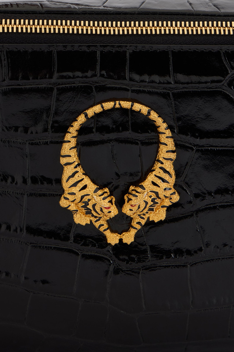 Roar Belt Bag Black Leather 5