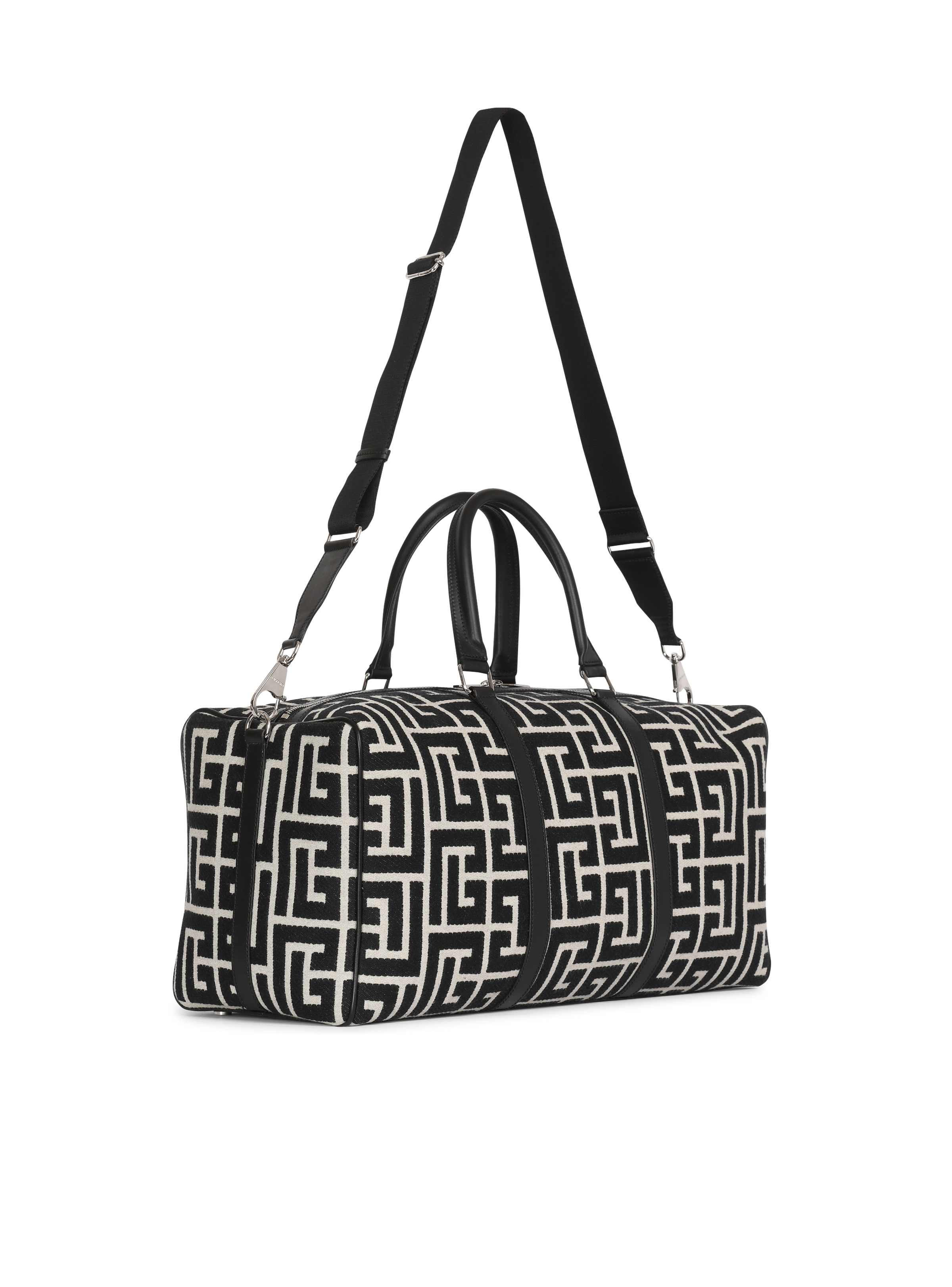 Travel bag with jacquard maxi monogram - 3