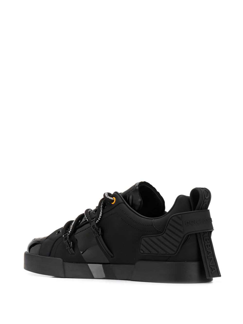 Portofino logo-embossed sneakers - 3