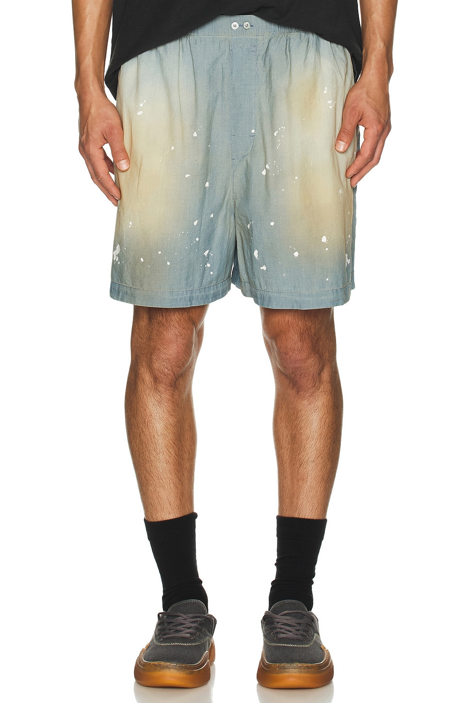 Ruxer Light Chambray Short - 3
