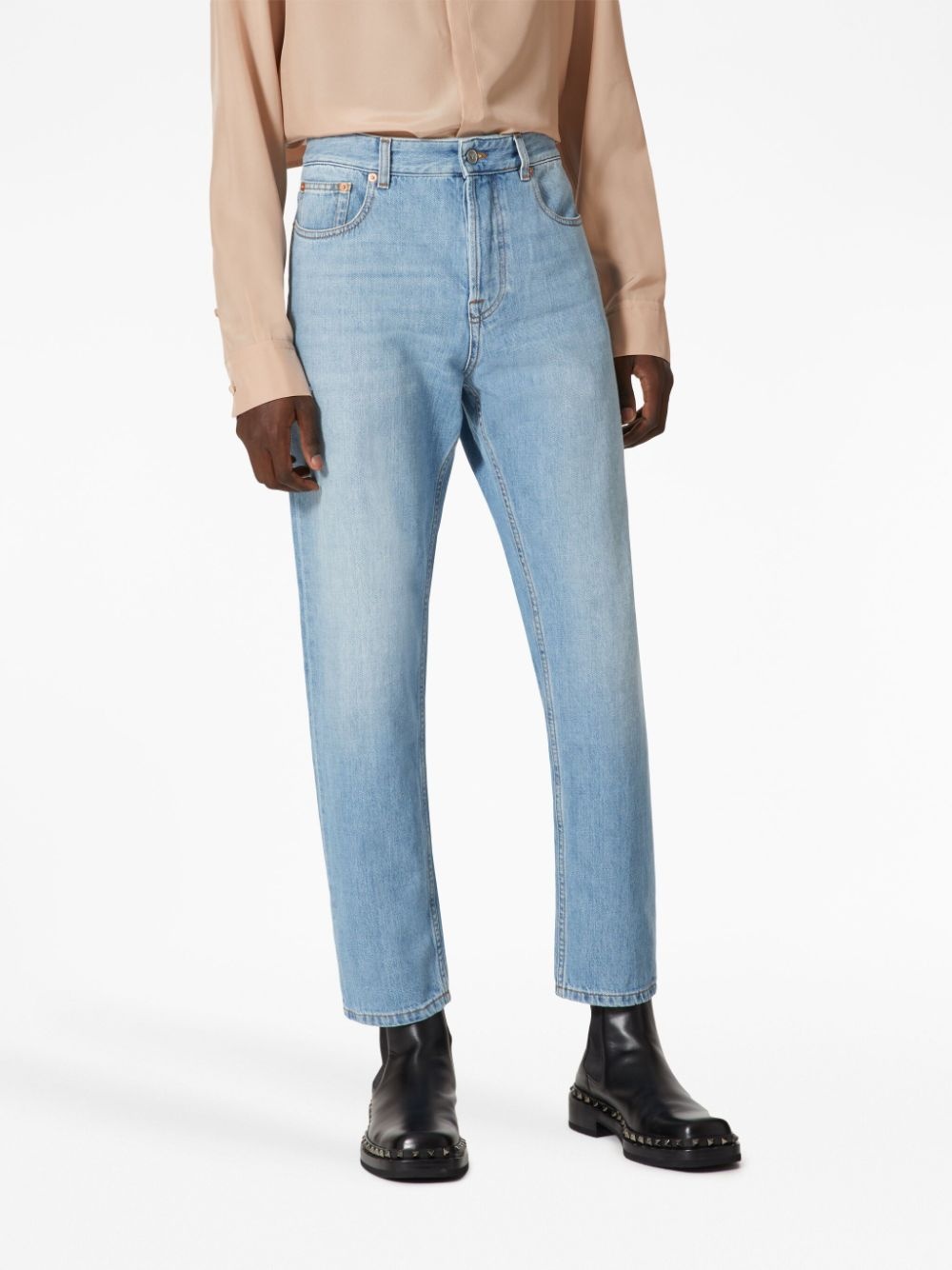 VLogo Signature straight-cut jeans - 3