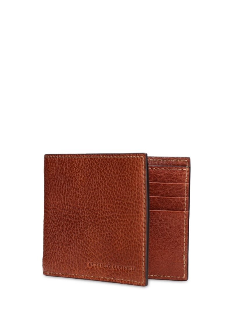 Leather logo wallet - 2