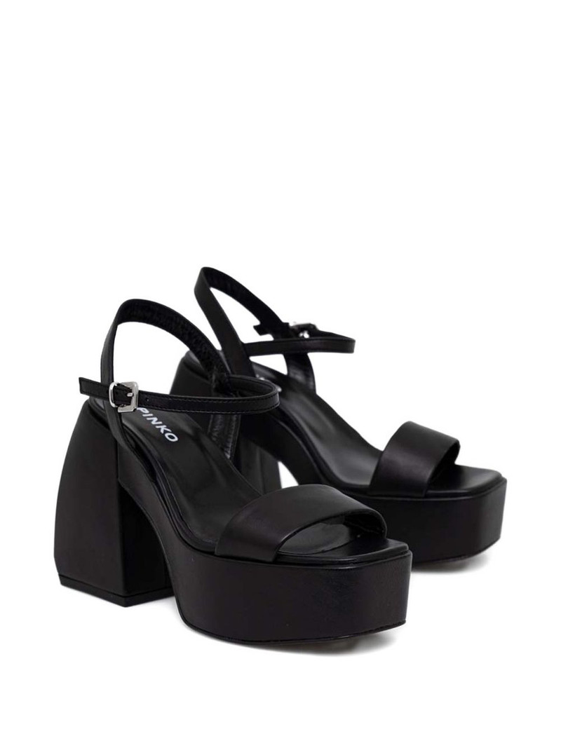 PINKO 120mm platform heeled sandals outlook