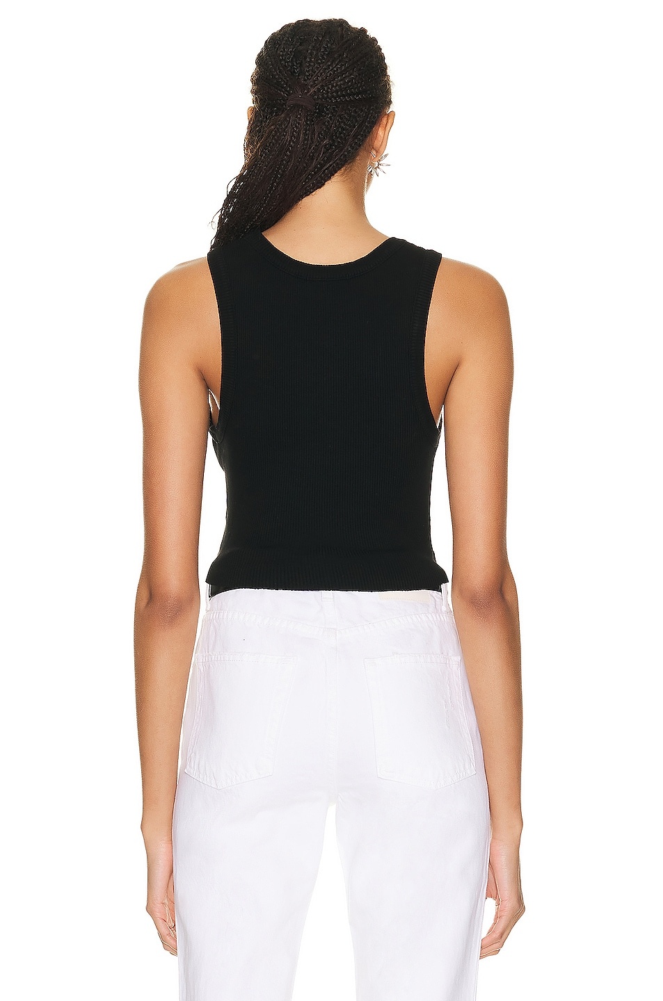 Cropped Poppy Tank - 3