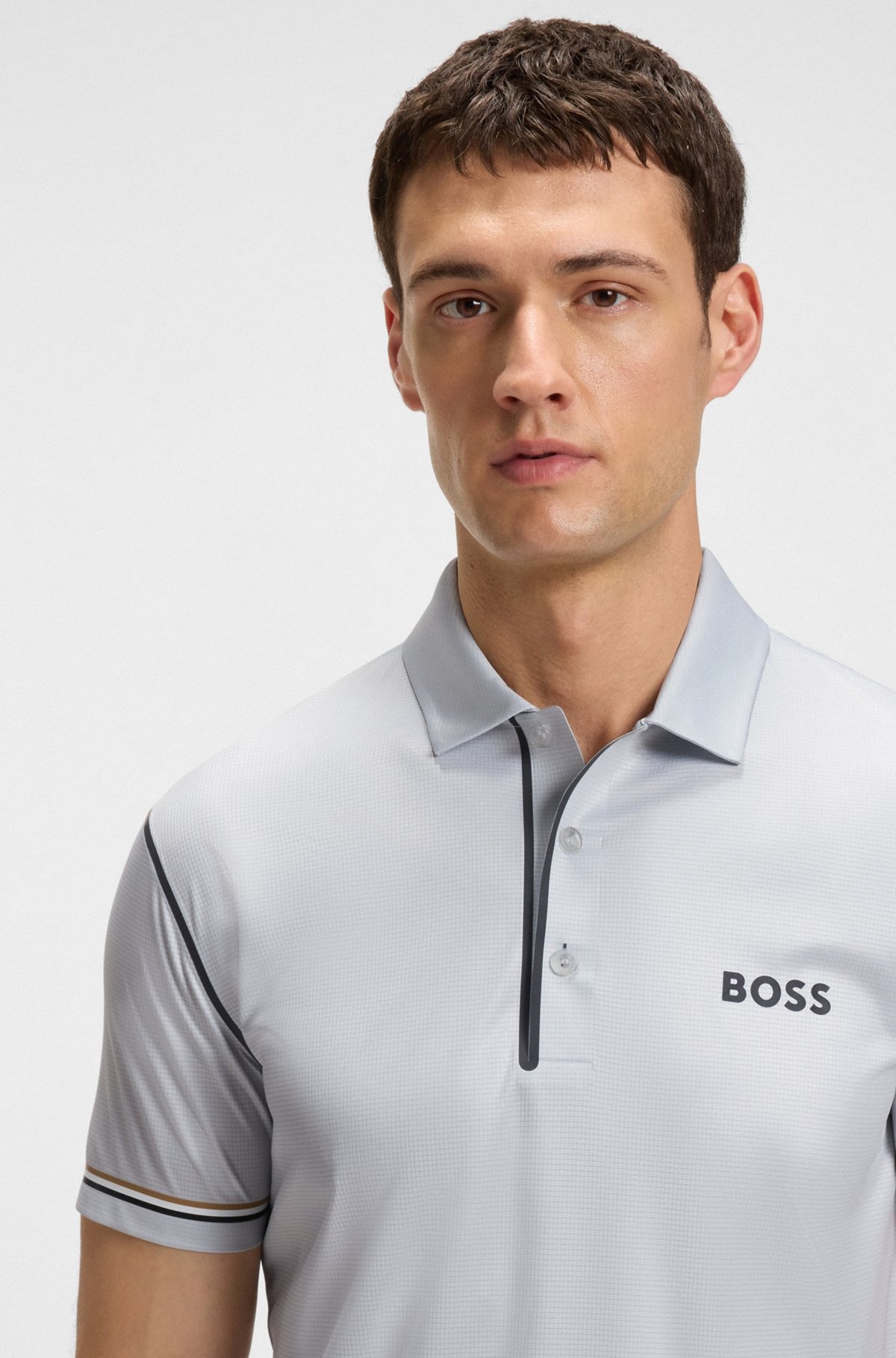 ACTIVE PADDY GOLF POLO SHIRT IN RIPSTOP FABRIC - 3