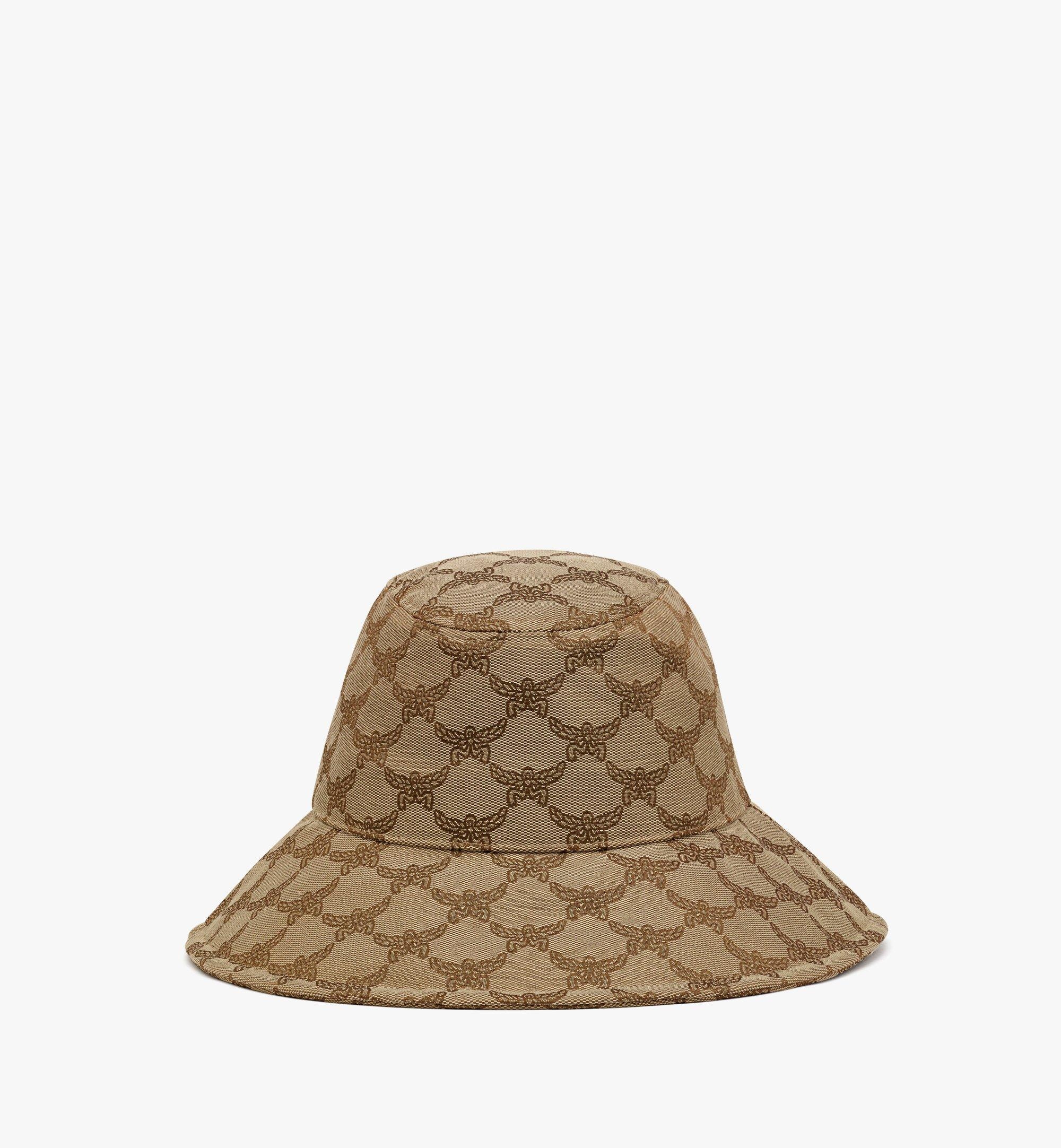 Wide Bucket Hat in Lauretos Denim Jacquard - 3