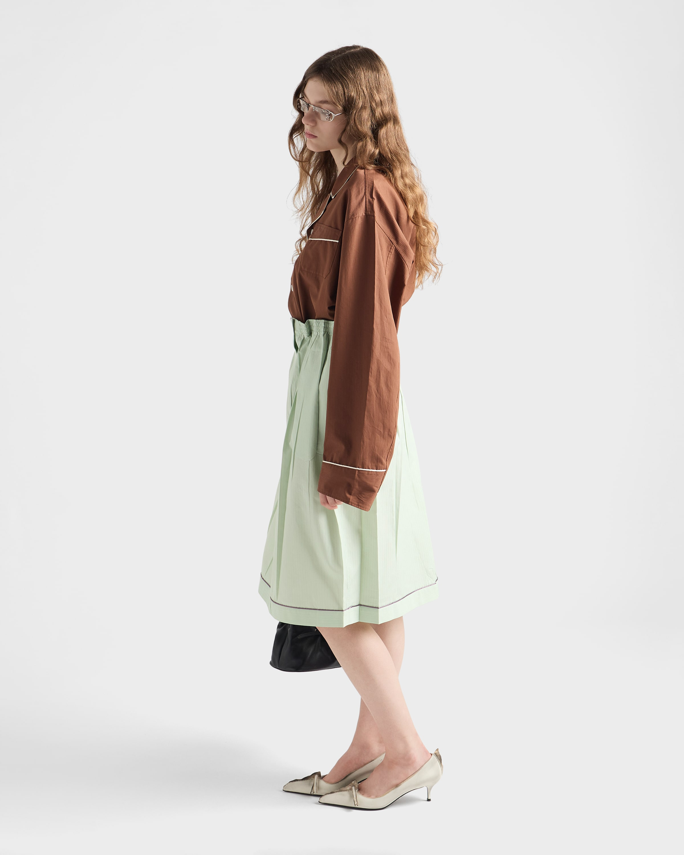 Cotton midi-skirt - 6