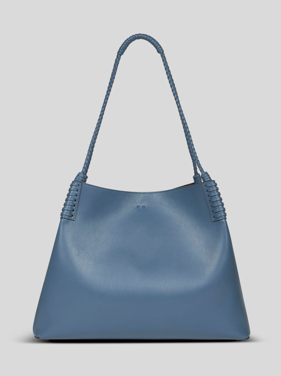 MEDIUM LIBRA TOTE BAG IN LEATHER - 4