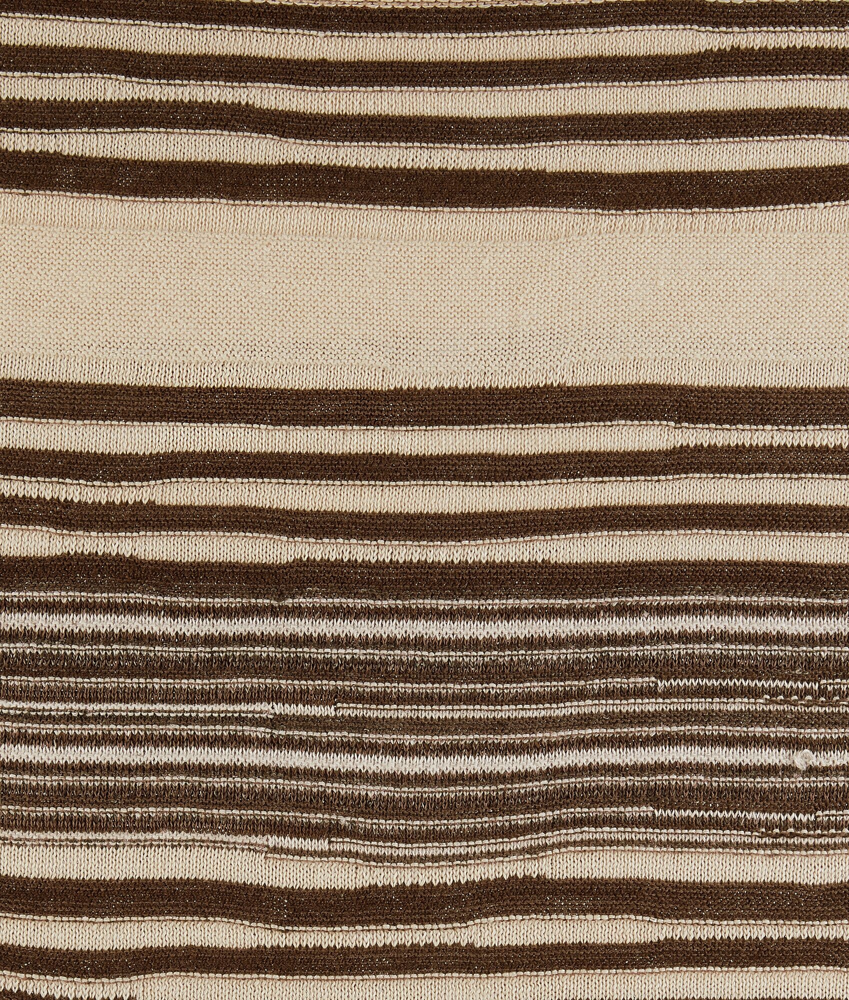 Striped Linen Polo Dress - 5