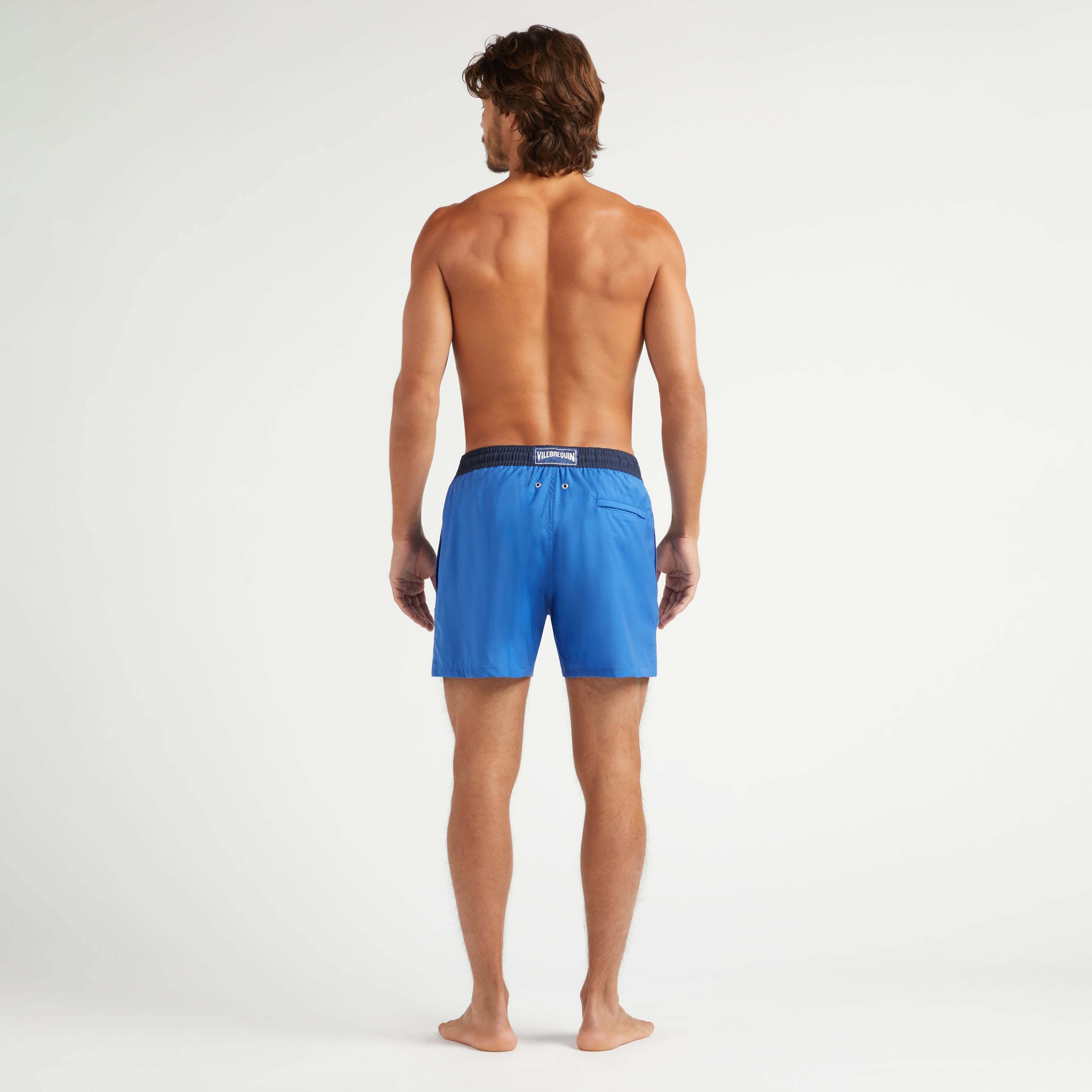 Men Merinos Wool Swim Trunks Bicolore - 4
