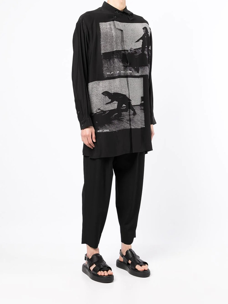 photo-print silk shirt 3
