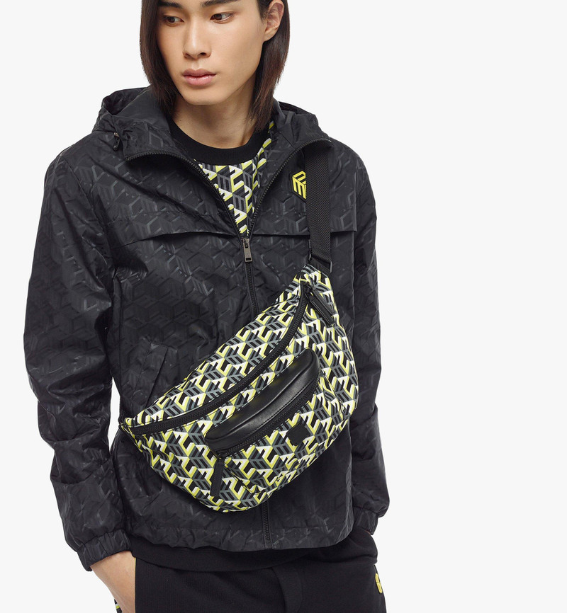 Fursten Belt Bag in Cubic Monogram Nylon 5