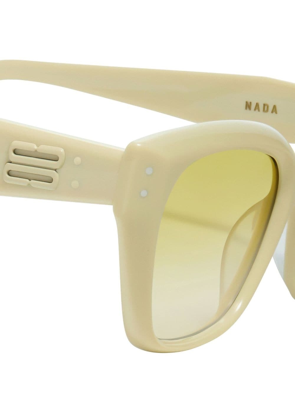 Nada Y5 logo-plaque sunglasses - 3