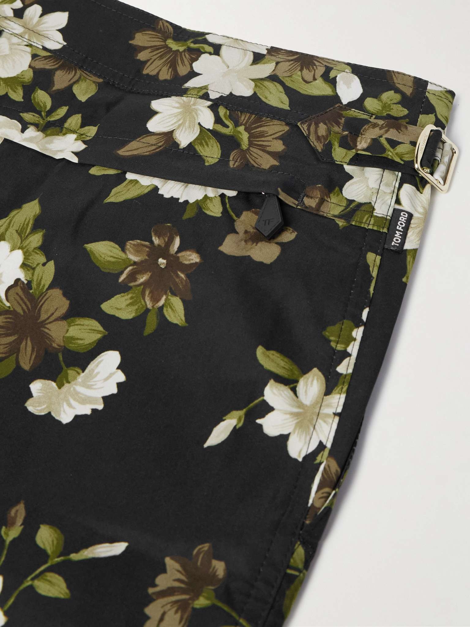 Hendrix Slim-Fit Short-Length Floral-Print Swim Shorts - 4